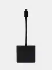 Черный адаптер, переходник USB 3.0, Type-C/Thunderbolt и HDMI 4K, хаб для Macbook
