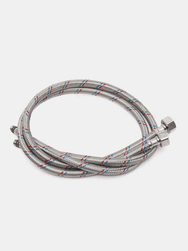 FRESSO Подводка гибкая для смесителя  Г1/2", М10, 80 см, 2 штуки