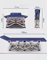 Раскладушка туритическая прочная чехол в комплекте