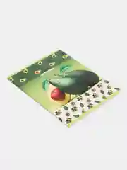 Белый тетрадь "Я люблю Avocado!", 48 листов, клетка
