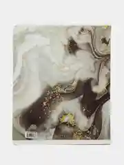Серый тетрадь "Vivid marble", 48 листов, клетка, "софт-тач" ламинация, тиснение фольгой