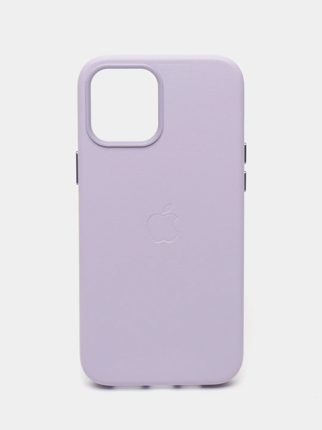 Лавандовый кожаный чехол-накладка для iPhone 11, 12, 13, 14, 15 Mini, Plus, Pro, Pro Max с MagSafe