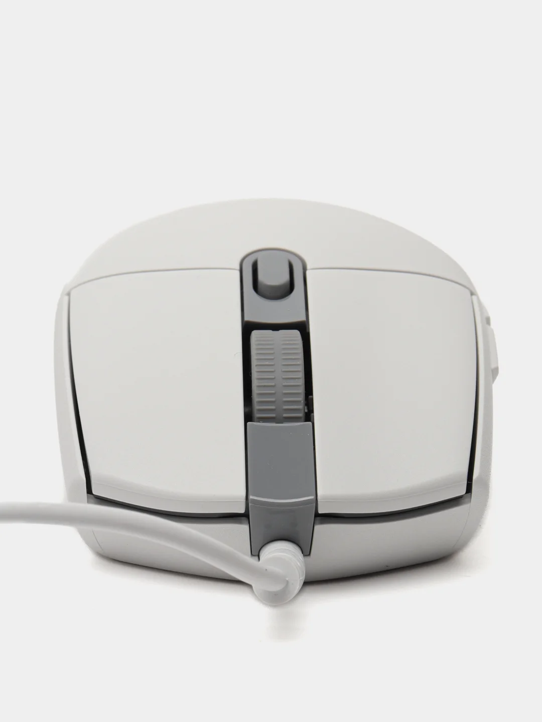 Белый комплект: мышь Logitech G102 (синяя, черная, белая), коврик и противоскользящие коньки
