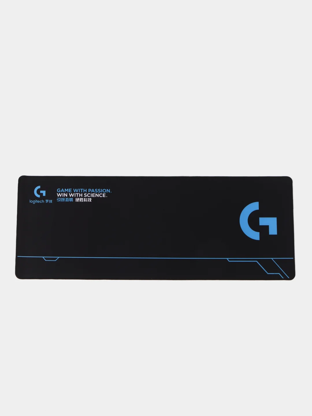 Лазурный комплект: мышь Logitech G102 (синяя, черная, белая), коврик и противоскользящие коньки