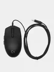 Лазурный комплект: мышь Logitech G102 (синяя, черная, белая), коврик и противоскользящие коньки
