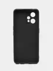 Черный чехол Realme 9 4G, Pro Plus 5G (Реалми 9 Про Плюс), черный, силиконовый