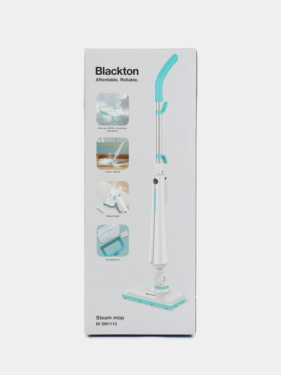 Голубой паровая швабра Blackton Bt SM1113