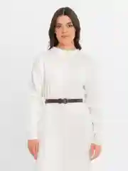 Молочный платье женское