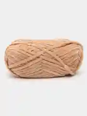 Карамельный пряжа плюшевая Alize Velluto, 100% микрополиэстер, 100г, 68м, плюшевая, велюровая веллюто