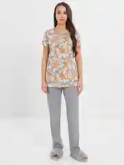 Оранжевый пижама женская, Lilians