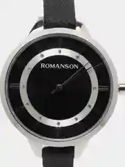 Черный часы наручные Romanson
