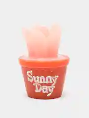 Розовый мини фигурка сувенир для коллекции "Кактус", 1 шт