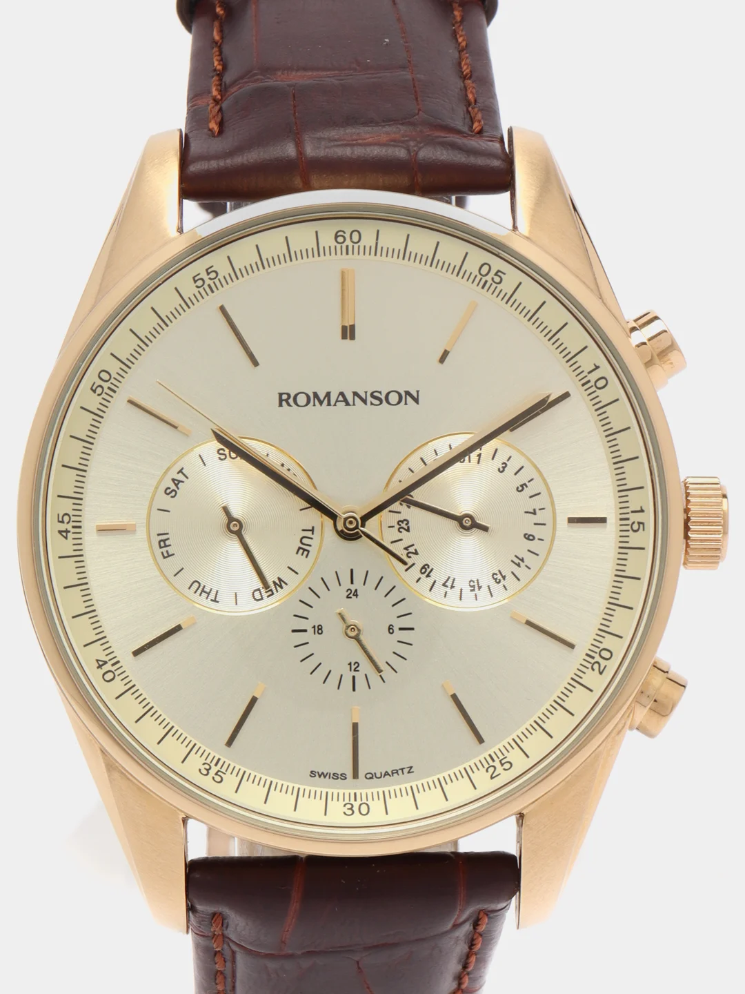 Желтый часы мужские Romanson