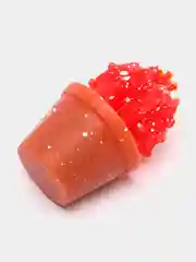 Красный мини фигурка сувенир для коллекции "Кактус", 1 шт