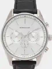 Серебряный часы мужские Romanson