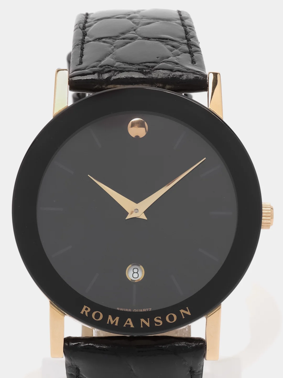 Золотой часы мужсике Romanson
