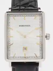 Серебряный часы мужсике Romanson
