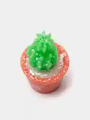 Салатовый мини фигурка сувенир для коллекции "Кактус", 1 шт