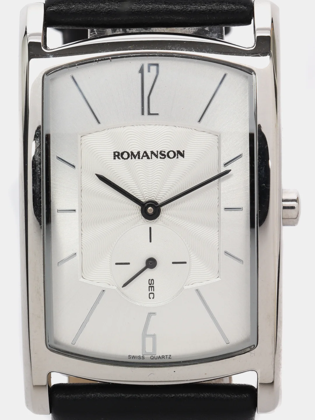 Серый меланж часы мужсике Romanson