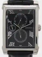Черный часы мужсике Romanson