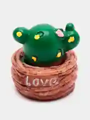 Лесной зеленый кактус, мини фигурка, декор, сувенир коллекция