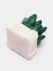 Зеленый кактус, мини фигурка, декор, сувенир коллекция