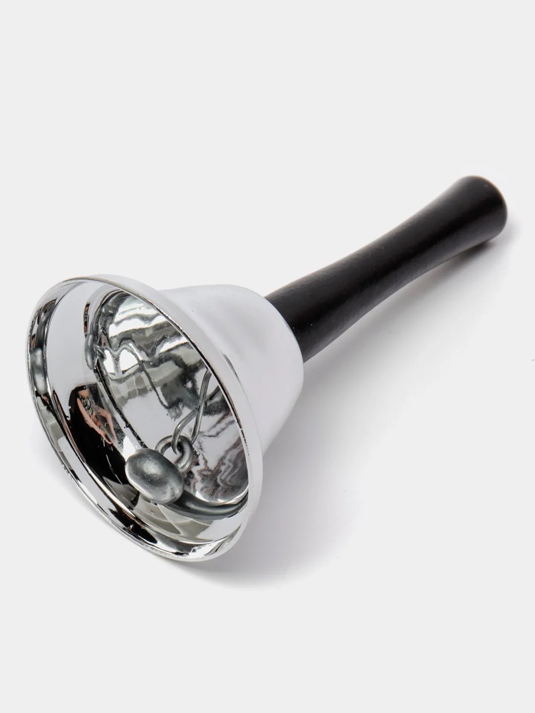 Колокольчик настольный "Shine", серебряный, 12х6.5 см