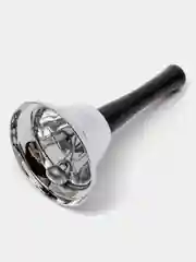 Колокольчик настольный "Shine", серебряный, 12х6.5 см