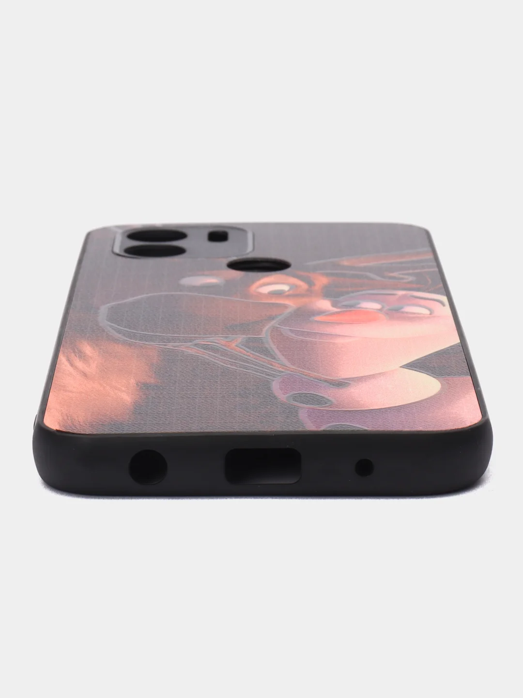 Коричневый чехол с рисунком на Xiaomi Redmi A1+, Xiaomi Redmi A2+ и Poco C51 (Сяоми Редми А1+/A2+)