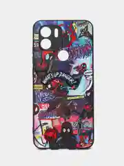Аметистовый чехол с рисунком на Xiaomi Redmi A1+, Xiaomi Redmi A2+ и Poco C51 (Сяоми Редми А1+/A2+)