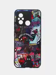 Аметистовый чехол с рисунком на Xiaomi Redmi 12C (Сяоми Редми 12Ц)