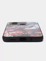 Аметистовый чехол с рисунком на Xiaomi Redmi 12C (Сяоми Редми 12Ц)