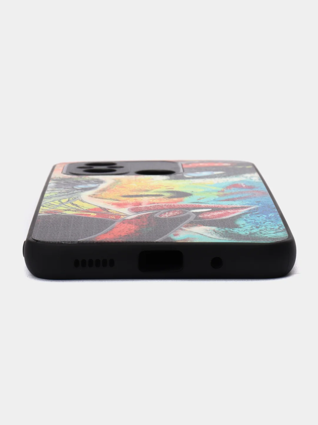 Разноцветный чехол с рисунком на Xiaomi Redmi 12C (Сяоми Редми 12Ц)