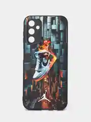 Хаки чехол с рисунком на Samsung Galaxy A14 (Самсунг Галакси А14)