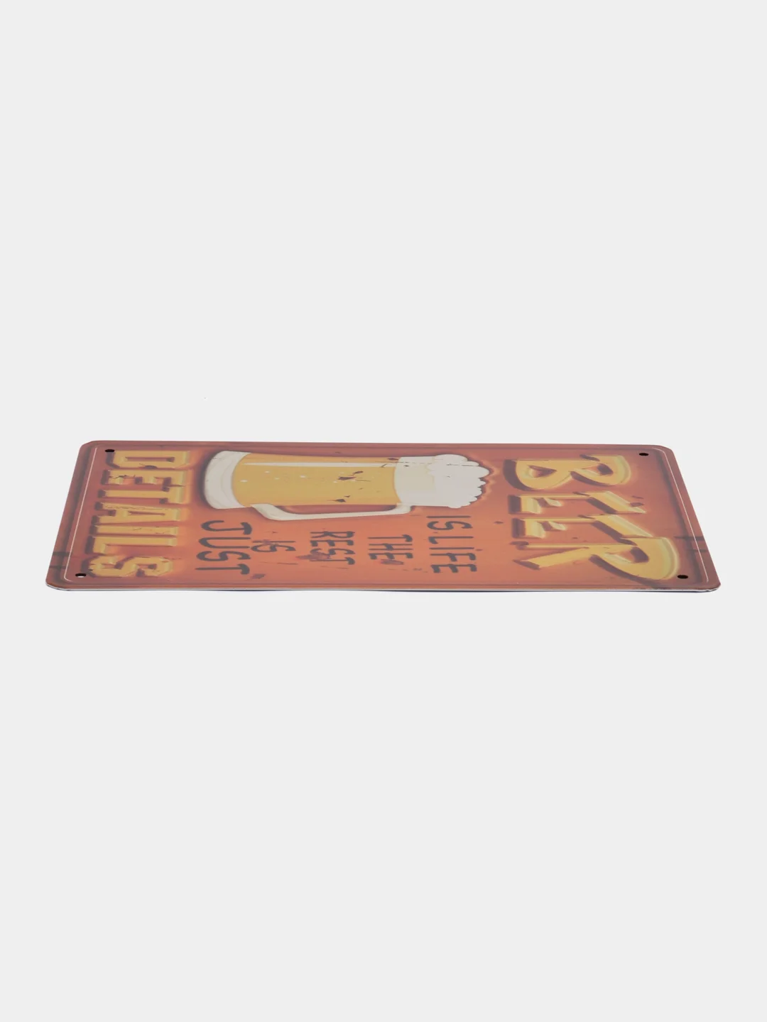 Зелёный хаки винтажные жестяные таблички "Beer"