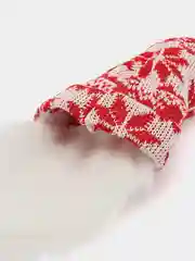 Новогодняя шапочка "Дед Мороз", для бутылки