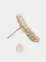 Серьги со стразами "Diamond"