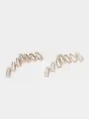 Серьги со стразами "Diamond"