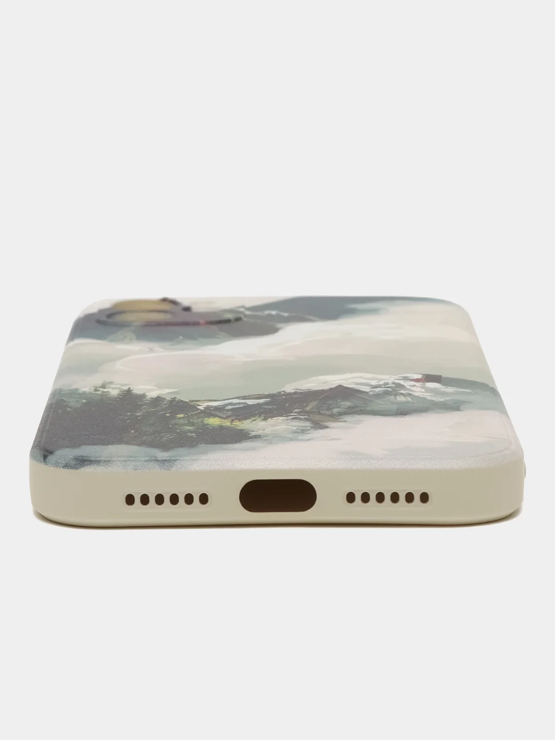 Медный чехол на айфон 11, с принтом, 8 принтов, чехол для iphone 11, Горы, Река, Море, Рисунок,