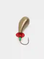 Алый набор зимних рыболовных мормышек, 7 штук