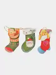 Разноцветный новогодние мини открытки, наборы 1,3,5,10 шт, подарок к Новому году
