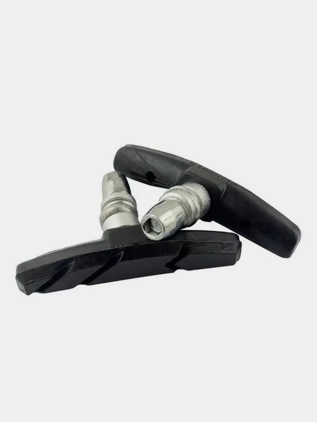 Черный тормозные колодки для велосипеда, тип V-brake, 2 штуки