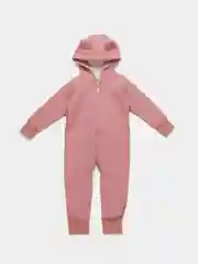 Коралловый меланж комбинезон "Мишка"