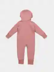 Коралловый меланж комбинезон "Мишка"