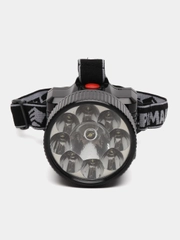 ЕРМАК фонарь налобный, аккумуляторный, 0,5 Вт, LED, вилка 220В, 8,8 x 7,4 х 8,5 см