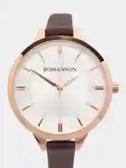 Тёмно-коричневый часы наручные Romanson