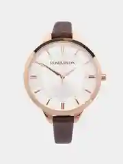 Тёмно-коричневый часы наручные Romanson