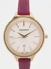 Тёмно-розовый часы наручные Romanson