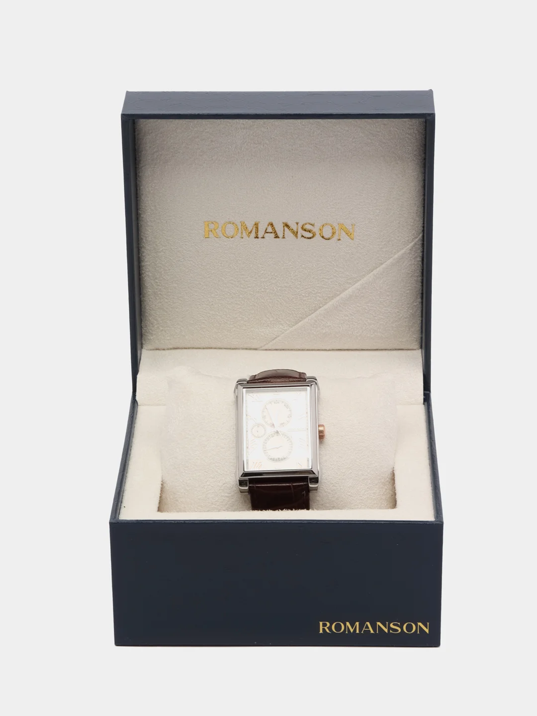 Коричневый часы мужсике Romanson