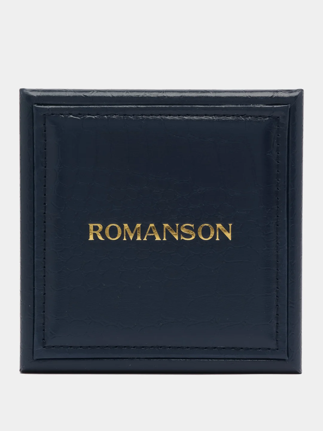 Светло-оранжевый часы мужсике Romanson